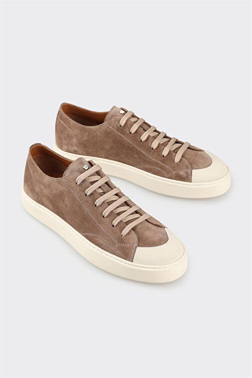 Vizon Deri Erkek Spor Ayakkabı - Görsel 3