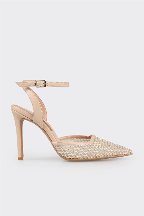 Elle Elle Belirsiz Naturel Kadın Yüksek Topuk Ayakkabı Abiye Ayakkabı | Boyner Belirsiz - 2. görsel