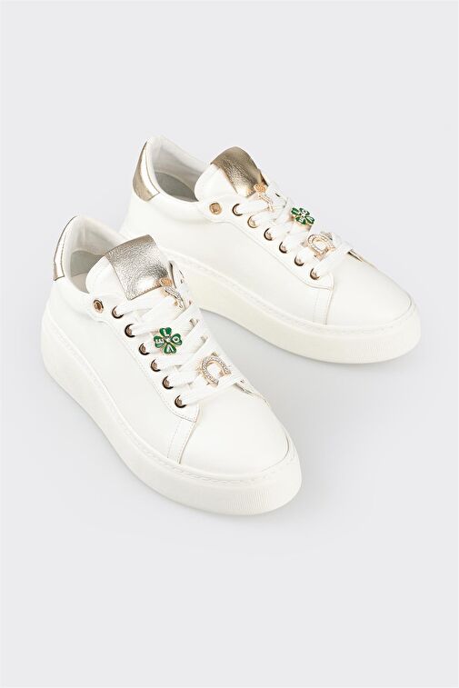 Elle Beyaz Kadın Sneaker RAIWA - Görsel 3