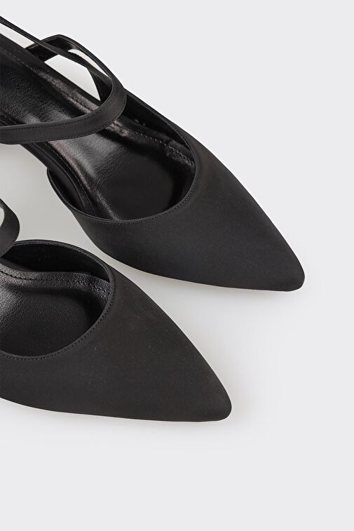 Elle Siyah Kadın Topuklu Ayakkabı AMALJA - Görsel 5