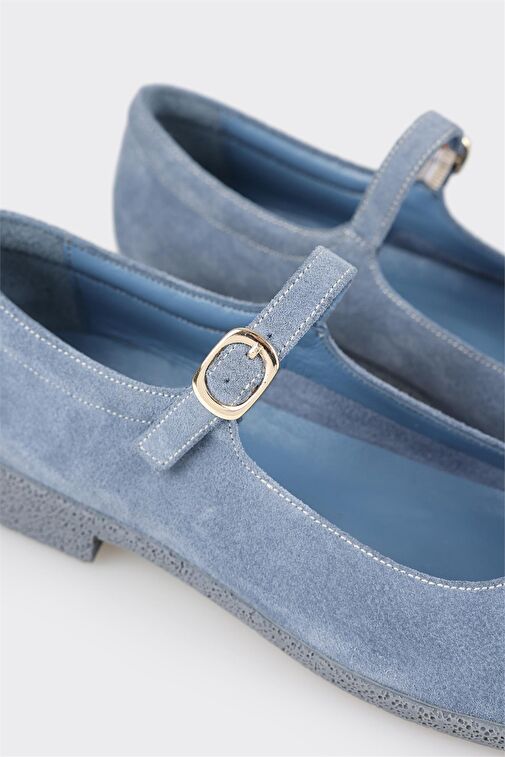 Elle Bej Kadın Süet Babet TROCHA - Görsel 6