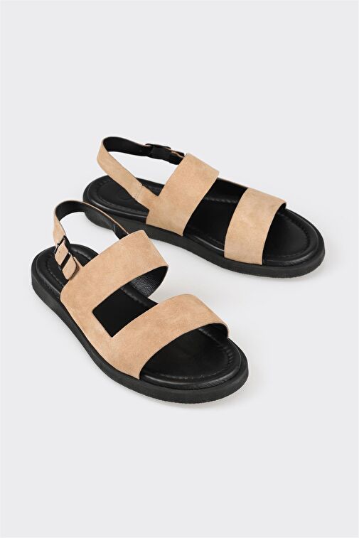 Vizon Deri Erkek Sandalet - Görsel 2