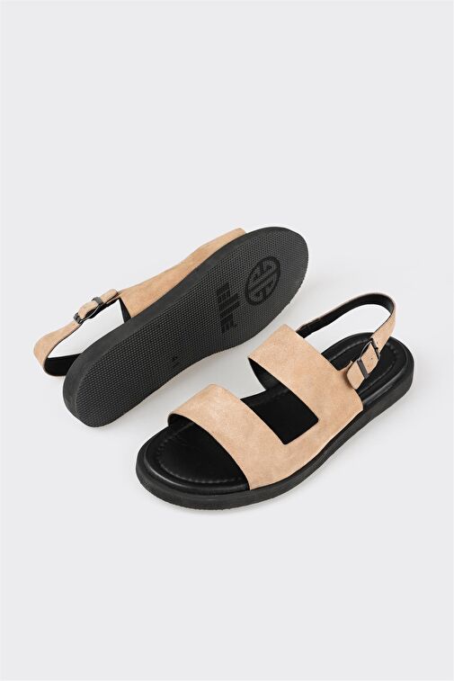 Vizon Deri Erkek Sandalet - Görsel 3