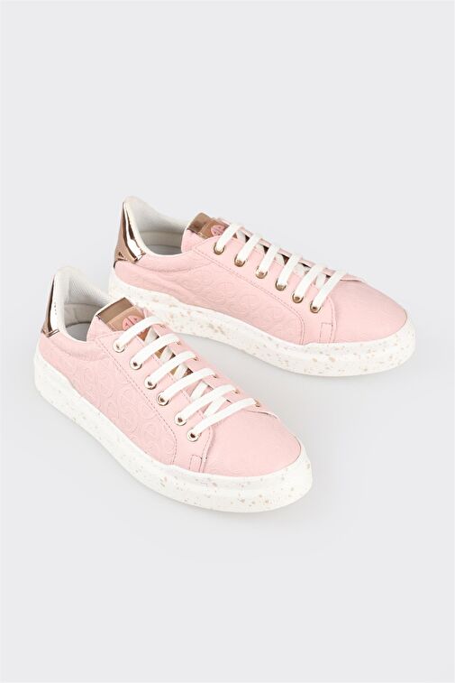 Pembe Kadın Spor Ayakkabı - Görsel 3