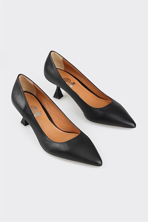 Elle Mavi Kadın Deri Stiletto NOELSA - Görsel 3