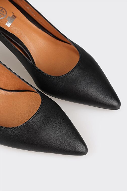 Elle Mavi Kadın Deri Stiletto NOELSA - Görsel 5