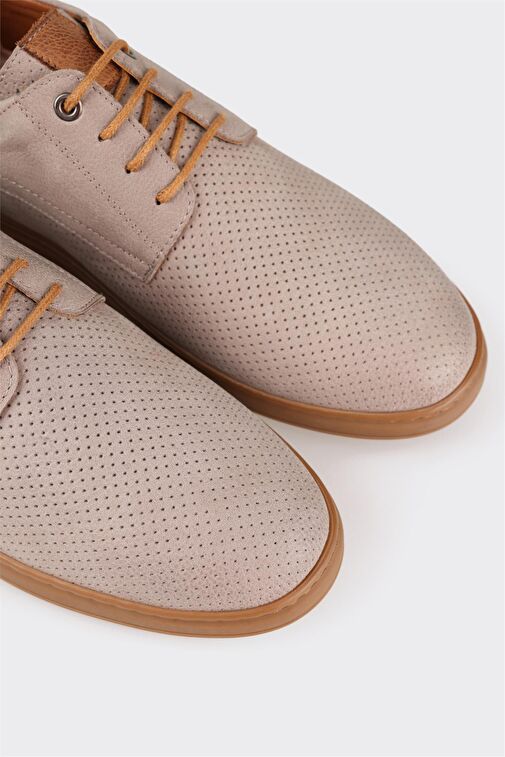 Vizon Deri Erkek Günlük Ayakkabı - Görsel 6