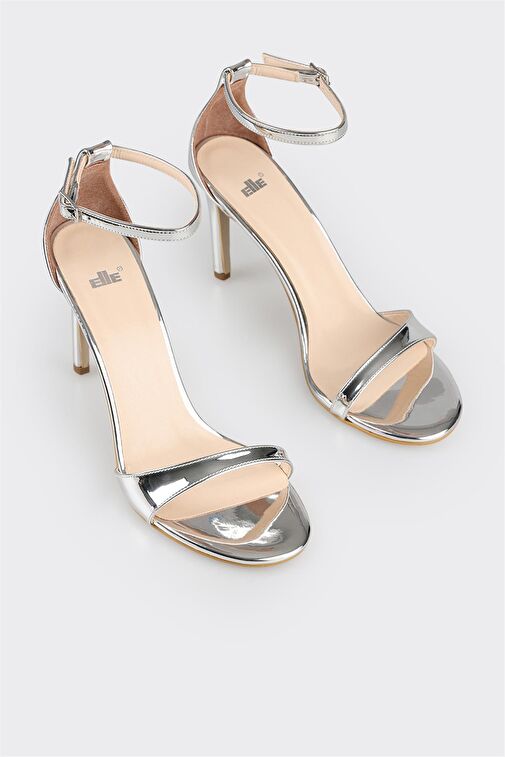 Lame Kadın Topuklu Sandalet - Görsel 3