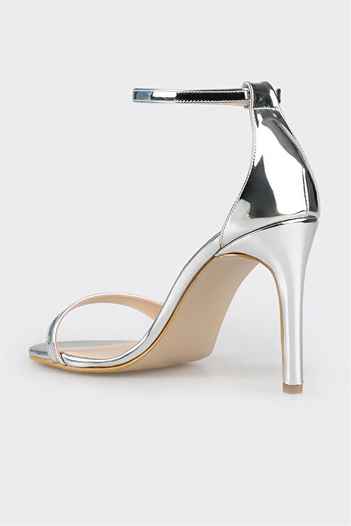 Lame Kadın Topuklu Sandalet - Görsel 4