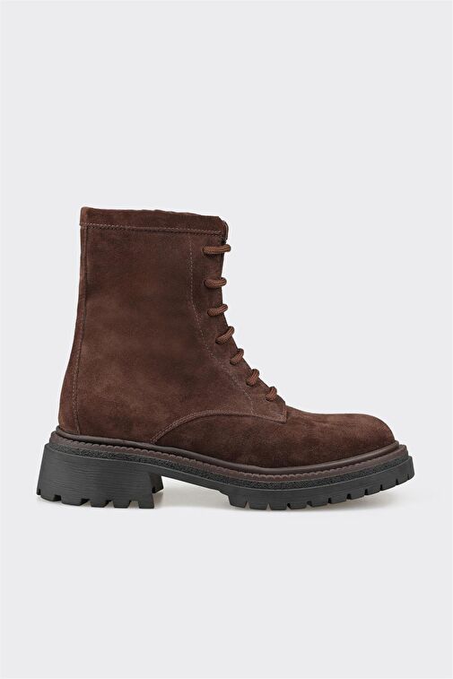 Kahve Deri Kadın Günlük Bot - Görsel 2