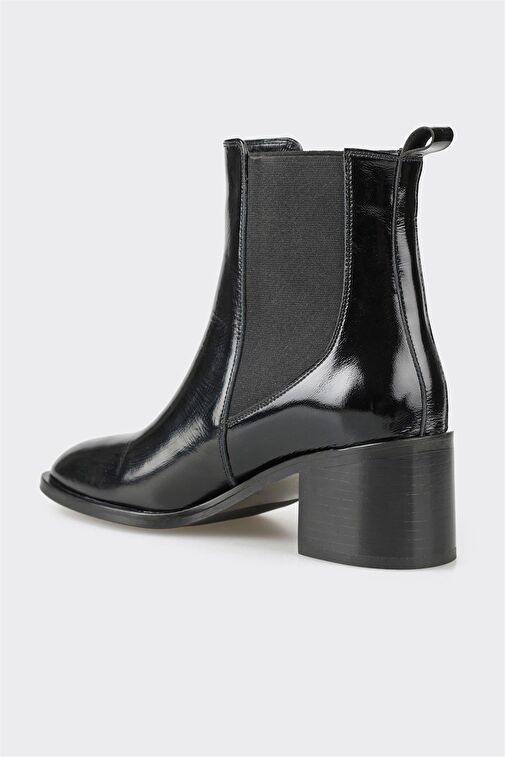 Elle Elle Siyah Deri Kadın Klasik Bot | Boyner Siyah - 3. görsel