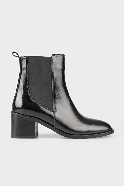Elle Elle Siyah Deri Kadın Klasik Bot | Boyner Siyah - 6. görsel