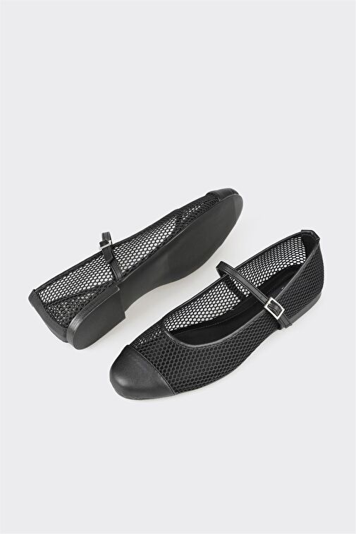 Siyah Kadın Günlük Ayakkabı - Görsel 4