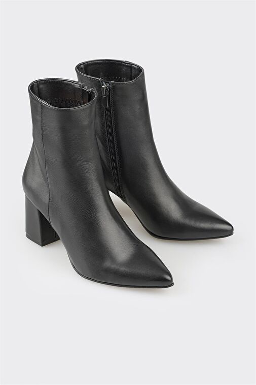 Elle Elle Siyah Deri Kadın Günlük Bot | Boyner Siyah - 3. görsel
