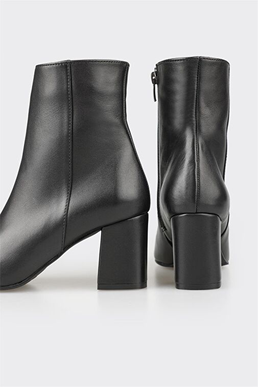 Elle Elle Siyah Deri Kadın Günlük Bot | Boyner Siyah - 5. görsel