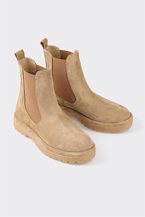 Bej Deri Kadın Günlük Bot - Görsel 3