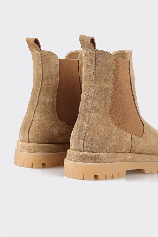 Bej Deri Kadın Günlük Bot - Görsel 5