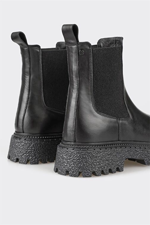 Elle Elle Siyah Deri Kadın Günlük Bot | Boyner Siyah - 5. görsel