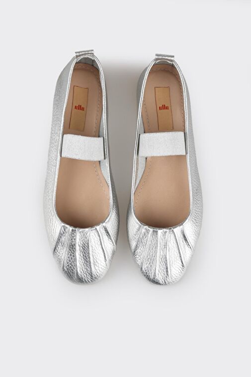 Lame Deri Kadın Günlük Ayakkabı - Görsel 5