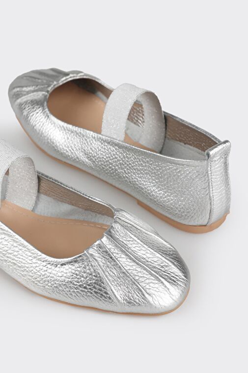 Lame Deri Kadın Günlük Ayakkabı - Görsel 6