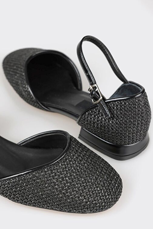 Siyah Kadın Günlük Ayakkabı - Görsel 6