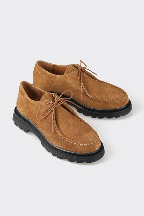 Elle Kahverengi Kadın Süet Günlük Ayakkabı TEREZA-5 - Görsel 3