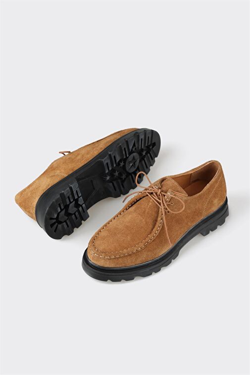 Elle Kahverengi Kadın Süet Günlük Ayakkabı TEREZA-5 - Görsel 4