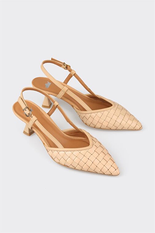 Naturel Deri Kadın Günlük Ayakkabı - Görsel 3