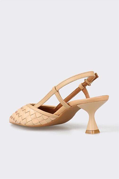 Naturel Deri Kadın Günlük Ayakkabı - Görsel 4