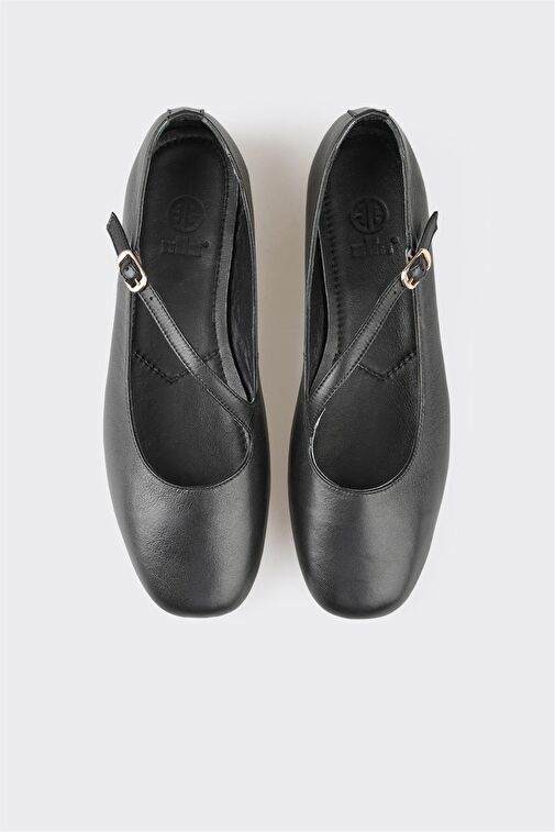 Elle Bronz Kadın Deri Günlük Ayakkabı UBEKEZ - Görsel 5