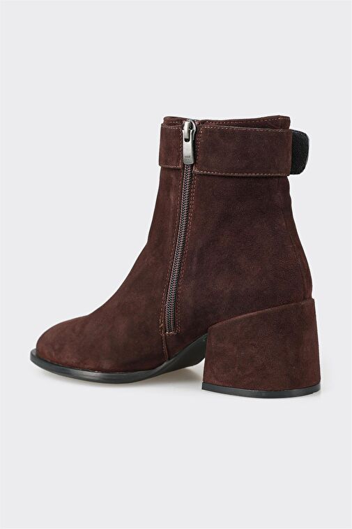 Elle Elle Belirsiz Kahve Deri Kadın Günlük Bot | Boyner Belirsiz - 4. görsel