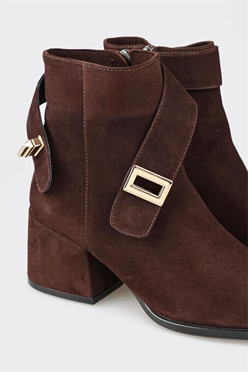 Elle Elle Belirsiz Kahve Deri Kadın Günlük Bot | Boyner Belirsiz - 5. görsel