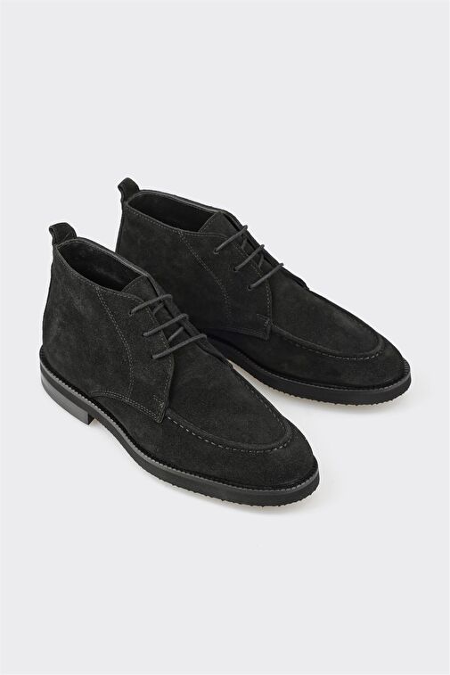 Elle Elle Siyah Deri Kadın Klasik Bot | Boyner Siyah - 3. görsel