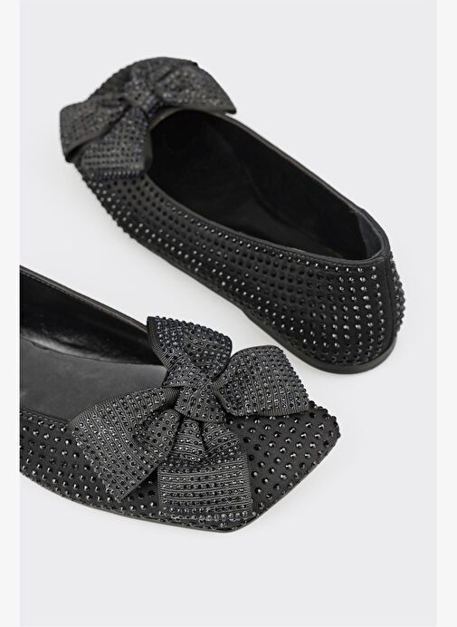 Siyah Kadın Günlük Ayakkabı - Görsel 10