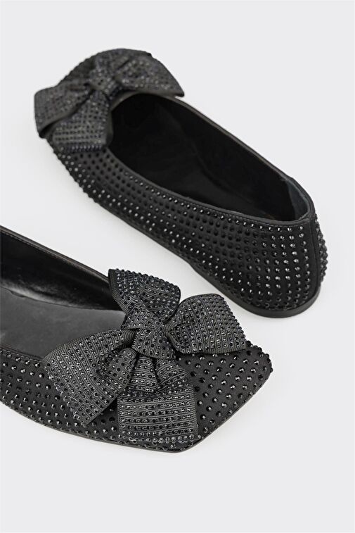 Siyah Kadın Günlük Ayakkabı - Görsel 11