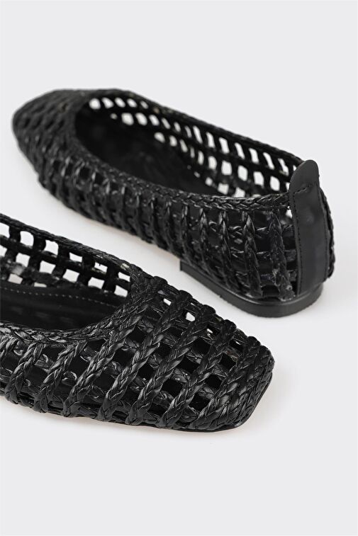 Siyah Kadın Günlük Ayakkabı - Görsel 6