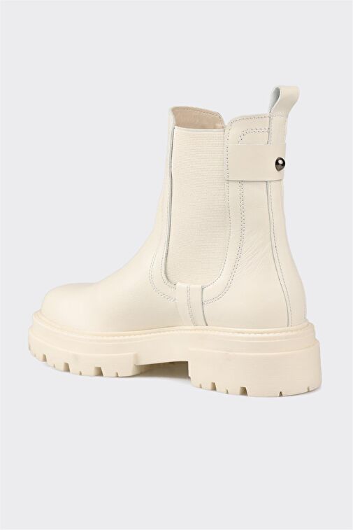 Bej Deri Kadın Günlük Bot - Görsel 4