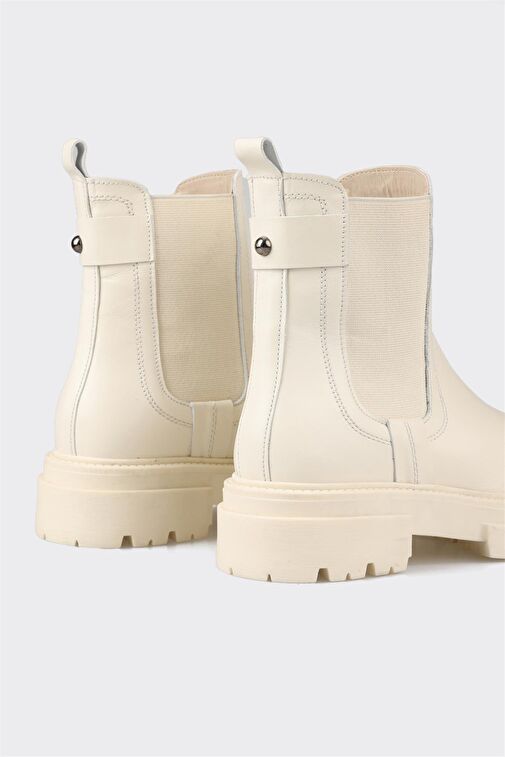 Bej Deri Kadın Günlük Bot - Görsel 5