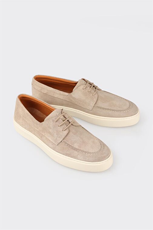 Elle Bej Erkek Süet Günlük Ayakkabı BOGODA - Görsel 3
