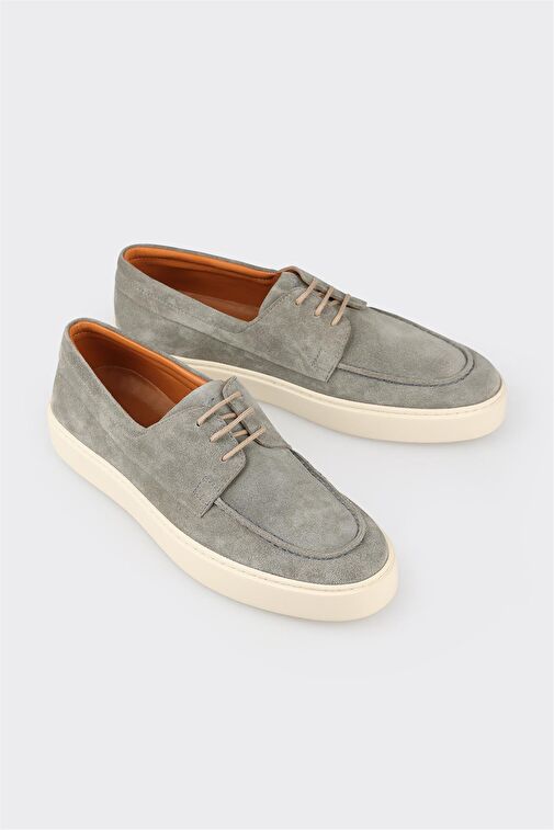 Yeşil Deri Erkek Günlük Ayakkabı - Görsel 3