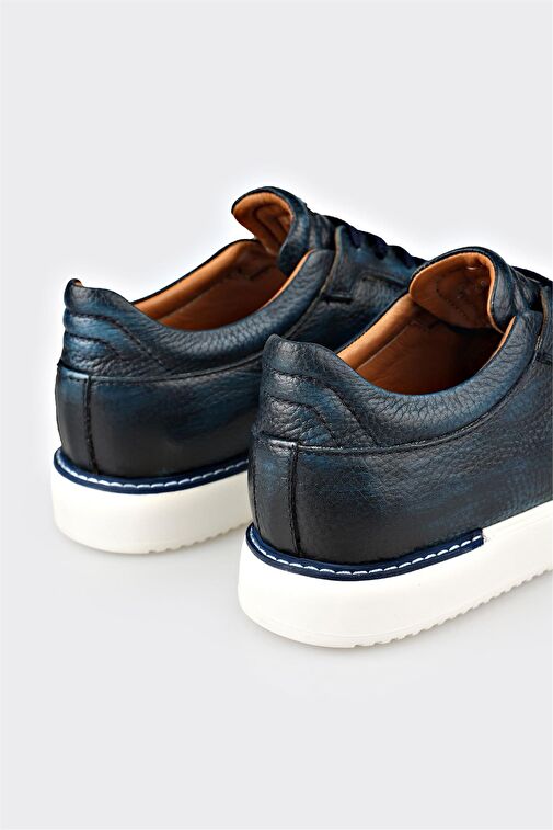 Elle Taba Erkek Deri Günlük Ayakkabı NANI-2 - Görsel 6