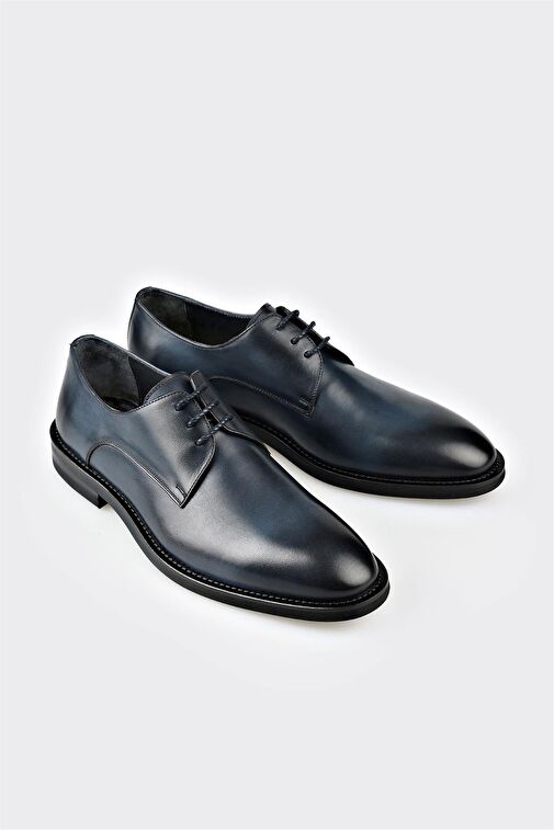 Elle Elle Lacivert Erkek Deri Klasik Ayakkabı GEGAX | Boyner Lacivert - 3. görsel