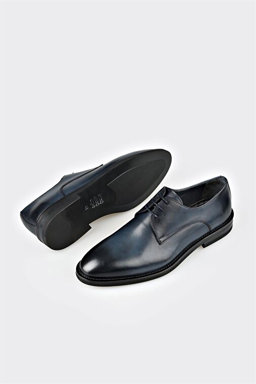 Elle Elle Lacivert Erkek Deri Klasik Ayakkabı GEGAX | Boyner Lacivert - 4. görsel