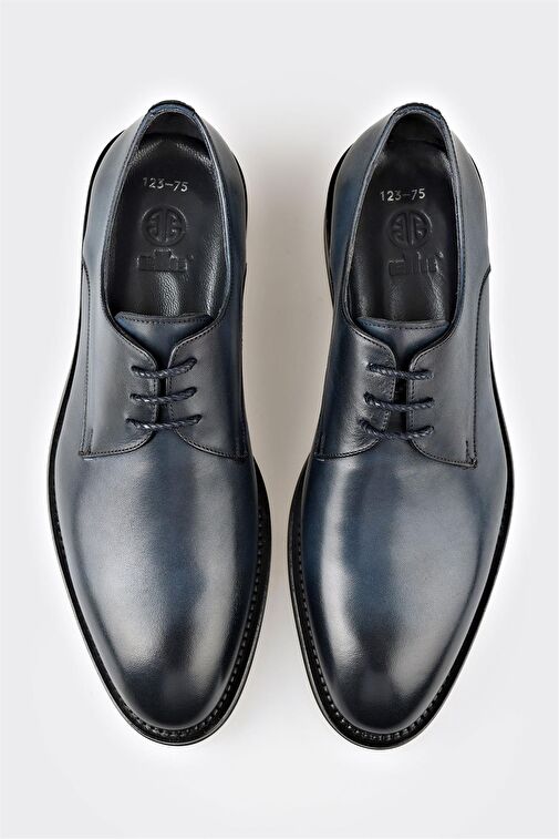 Elle Elle Lacivert Erkek Deri Klasik Ayakkabı GEGAX | Boyner Lacivert - 5. görsel
