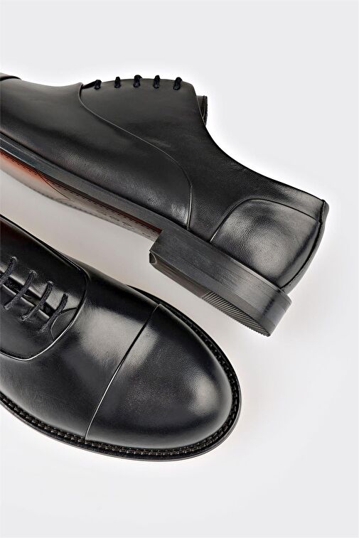 Elle Elle Siyah Erkek Deri Klasik Ayakkabı GOFEG | Boyner Siyah - 6. görsel