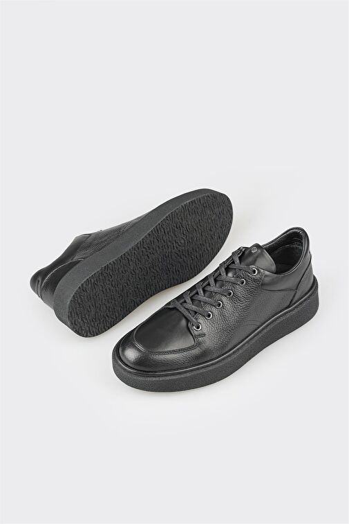 Elle Beyaz Erkek Deri Sneaker ABOCA_bynr1 - Görsel 4