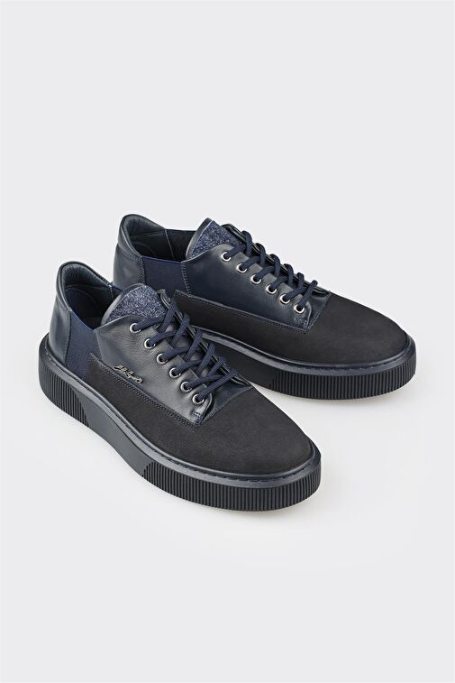 Elle Siyah Erkek Sneaker DUHATE - Görsel 4