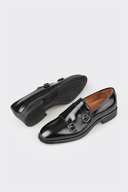 Elle Elle Siyah Erkek Deri Loafer ELAXE | Boyner Siyah - 4. görsel