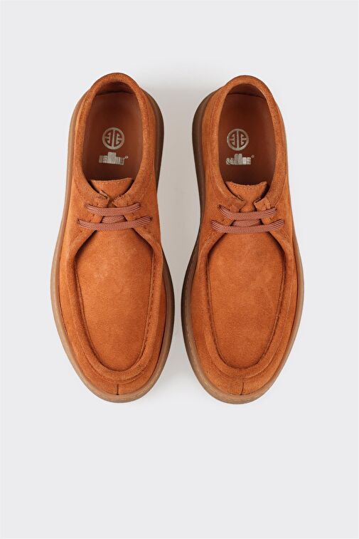 Taba Deri Erkek Spor Ayakkabı - Görsel 5