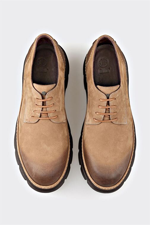 Vizon Deri Erkek Günlük Ayakkabı - Görsel 5